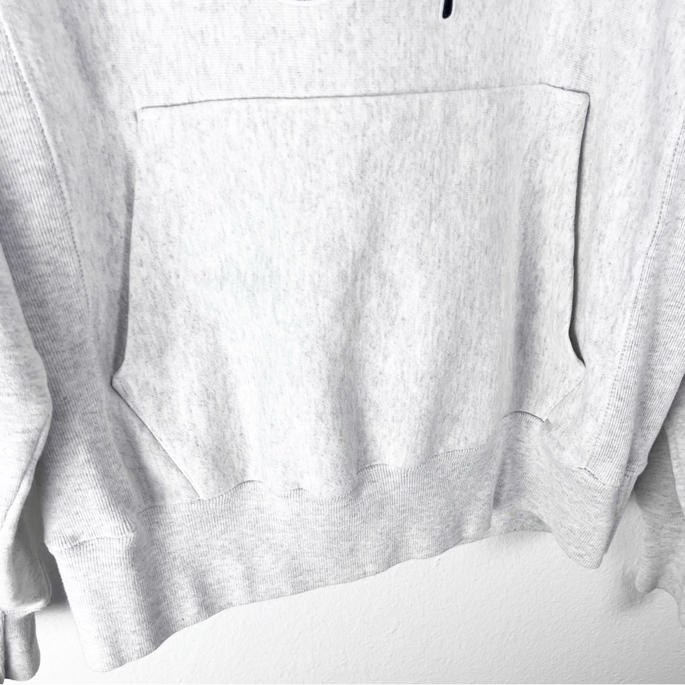 CHAMPION x SESAME STREET Reverse Weave Gray Long Sleeve Kangaroo Pocket Hoodie - Picture 8 of 11